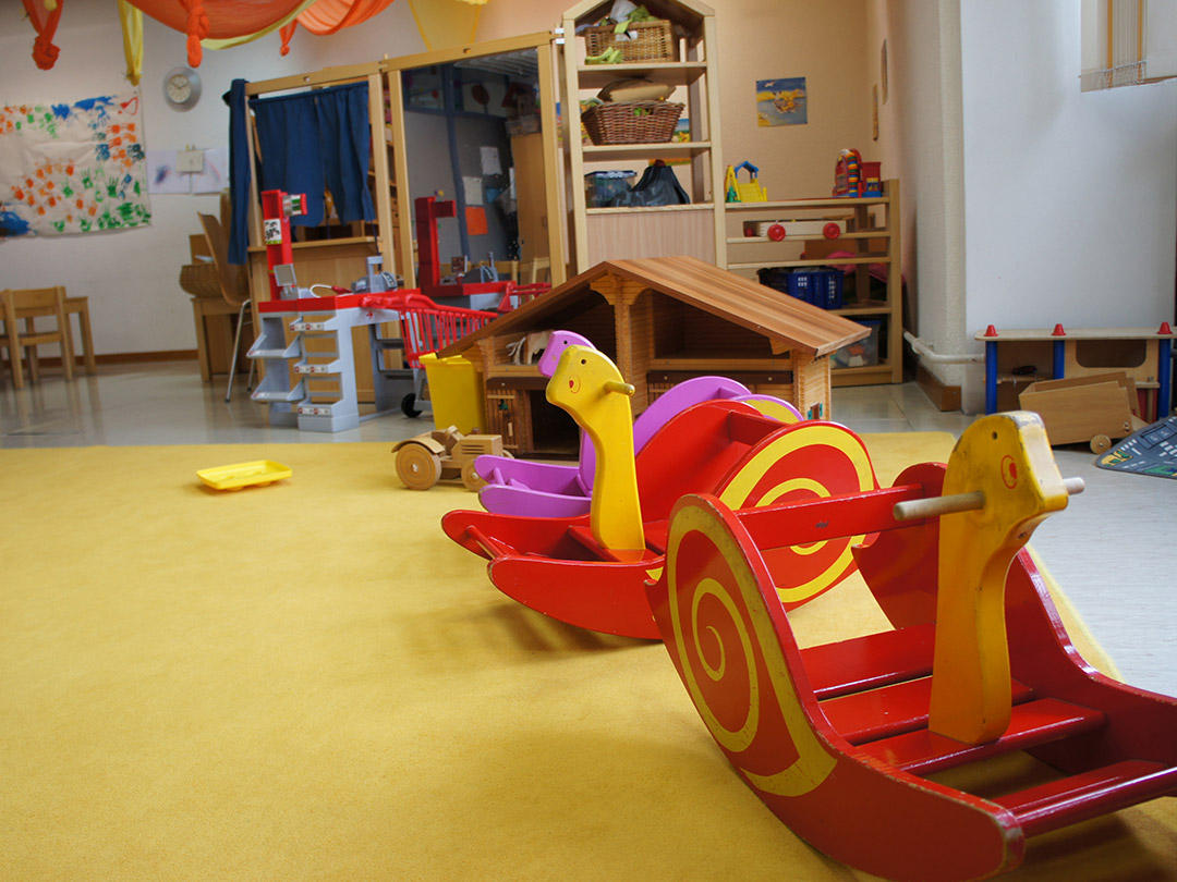 Gruppenzimmer der altersgemischten Gruppe - Kinderkrippe Stärnschnuppe