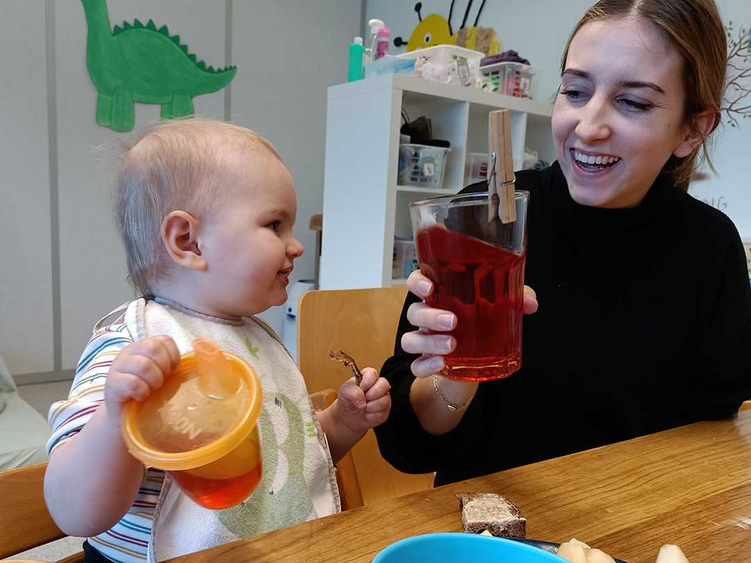 Gemeinsam essen und neue Lebensmittel kennenlernen