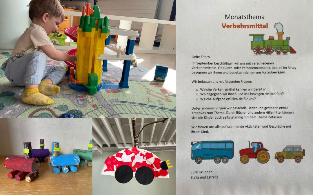 Brrum bruum: Monatsthema Fahrzeuge